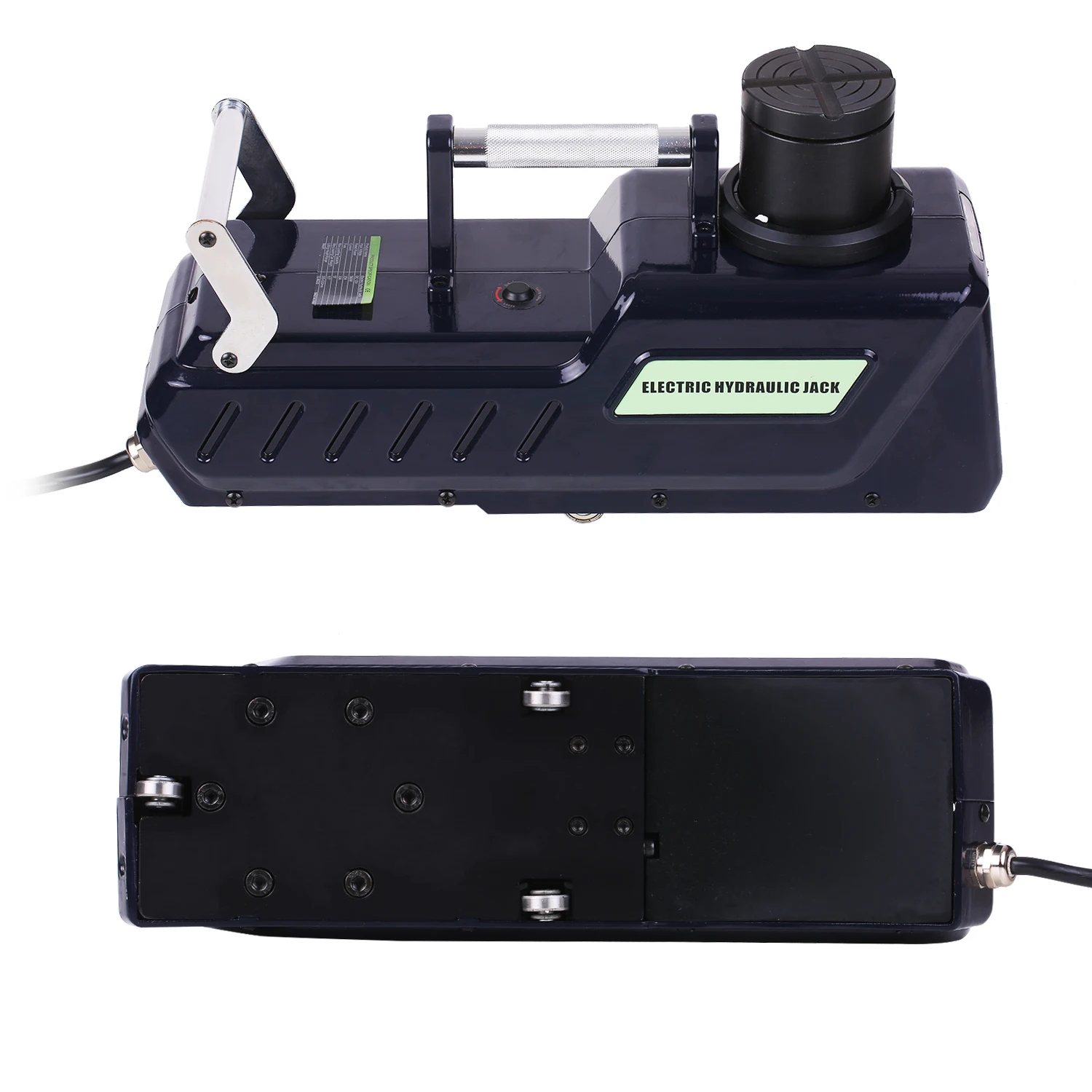 

4.5 Ton Electric Hydraulic Car Floor Jack with LED Light 12V DC Automatic Emergency Lift for All Cars Vans Trucks SUVs