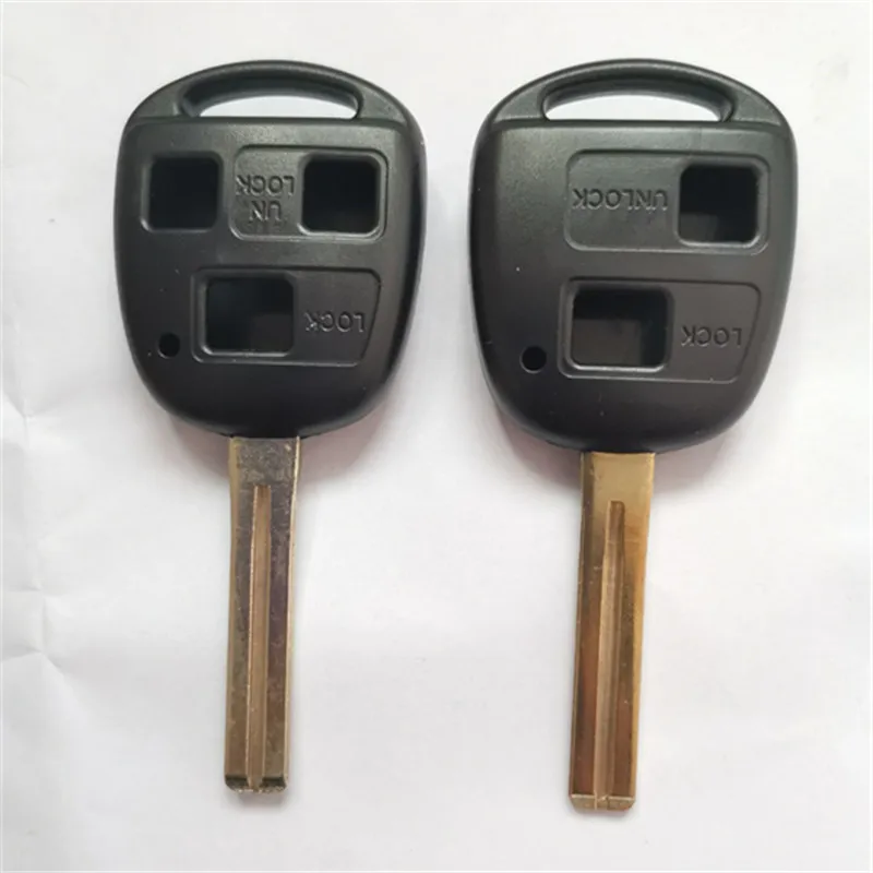 DAKATU 40 мм 2/3 кнопки Uncut дистанционный ключ оболочка для LEXUS ES300 GS300 GS430 GX470 toyota camry crown