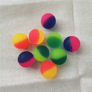 

20pcs/lot 25mm Rubber Bouncing Balls Double-color Bouncy Children Toy Balls Outdoor Sports for Kids Adults Home Decoration
