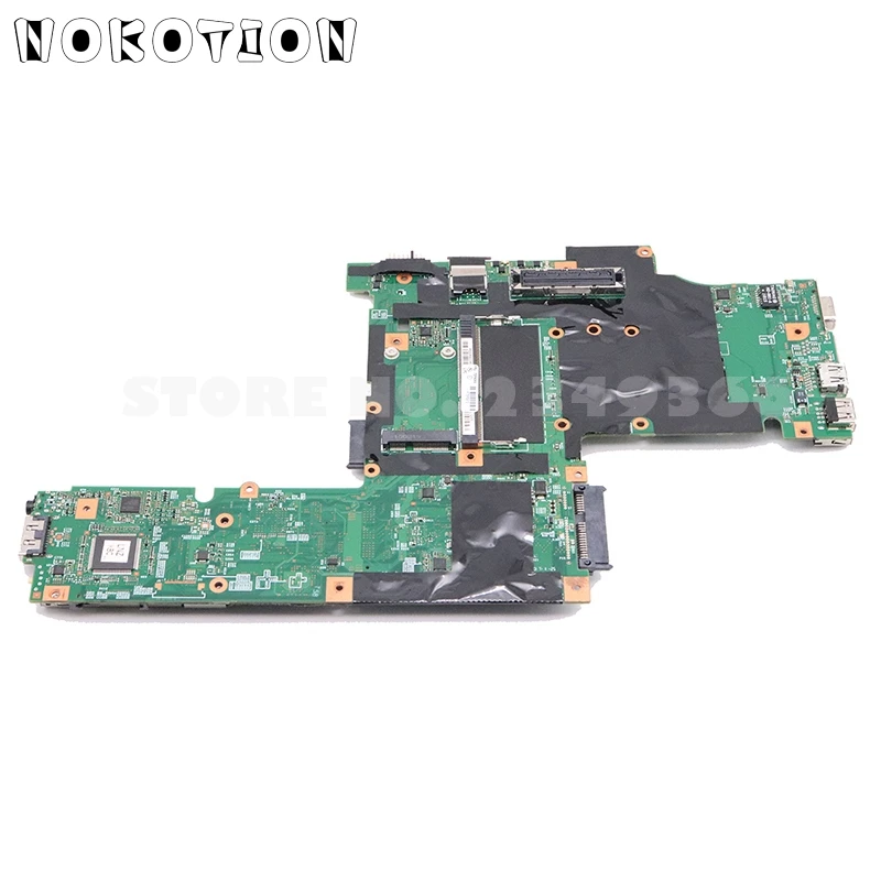 NOKOTION 63Y1583 63Y1481 основная плата для lenovo Thinkpad T410 T410I материнская плата для ноутбука QM57 HD GMA DDR3 Бесплатный процессор