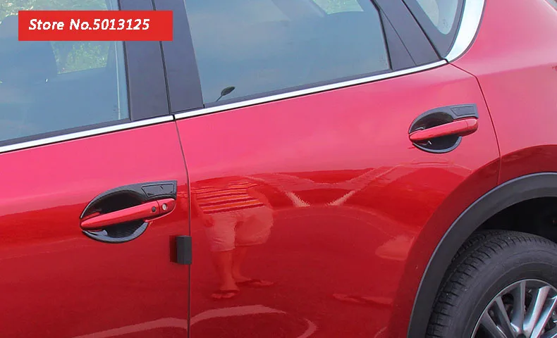 ABS Хромированная дверная ручка наружные чаши отделка для Mazda CX5 CX-5 CX4 CX-4 Atenza Axela автомобильные аксессуары