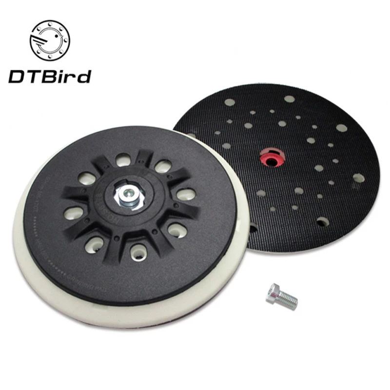 

6 Inch(150mm) 17-Hole Dust-free M8 Thread Back-up Sanding Pad for 6" Hook&Loop Sanding Discs Grinder Accessories