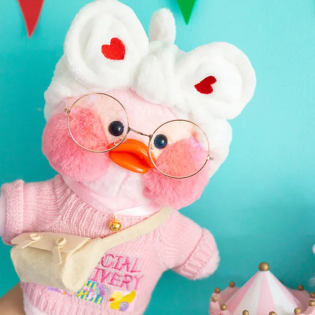 30cm Lalafanfan Ducks Plush Soft Toys Ducks Doll Plush Toy Korean Netred Wearing Brithday Gift For Kid Yellow Duck Doll Ducks 6