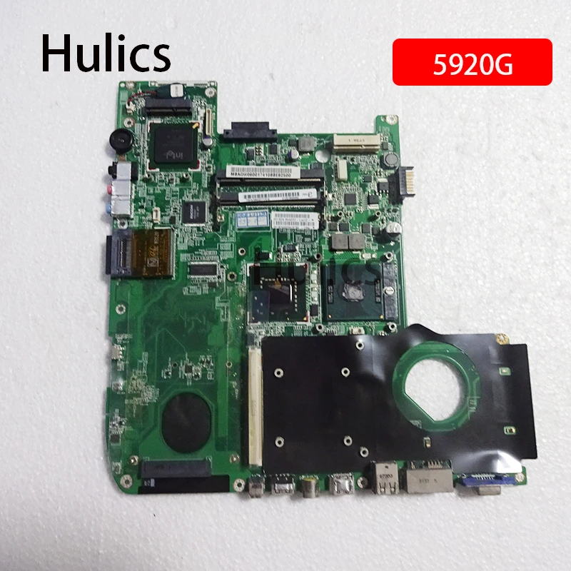 Hulics DA0ZD1MB6F0 для acer Aspire 5920 5920G материнская плата ноутбука PM965 DDR2 MBAGW06002