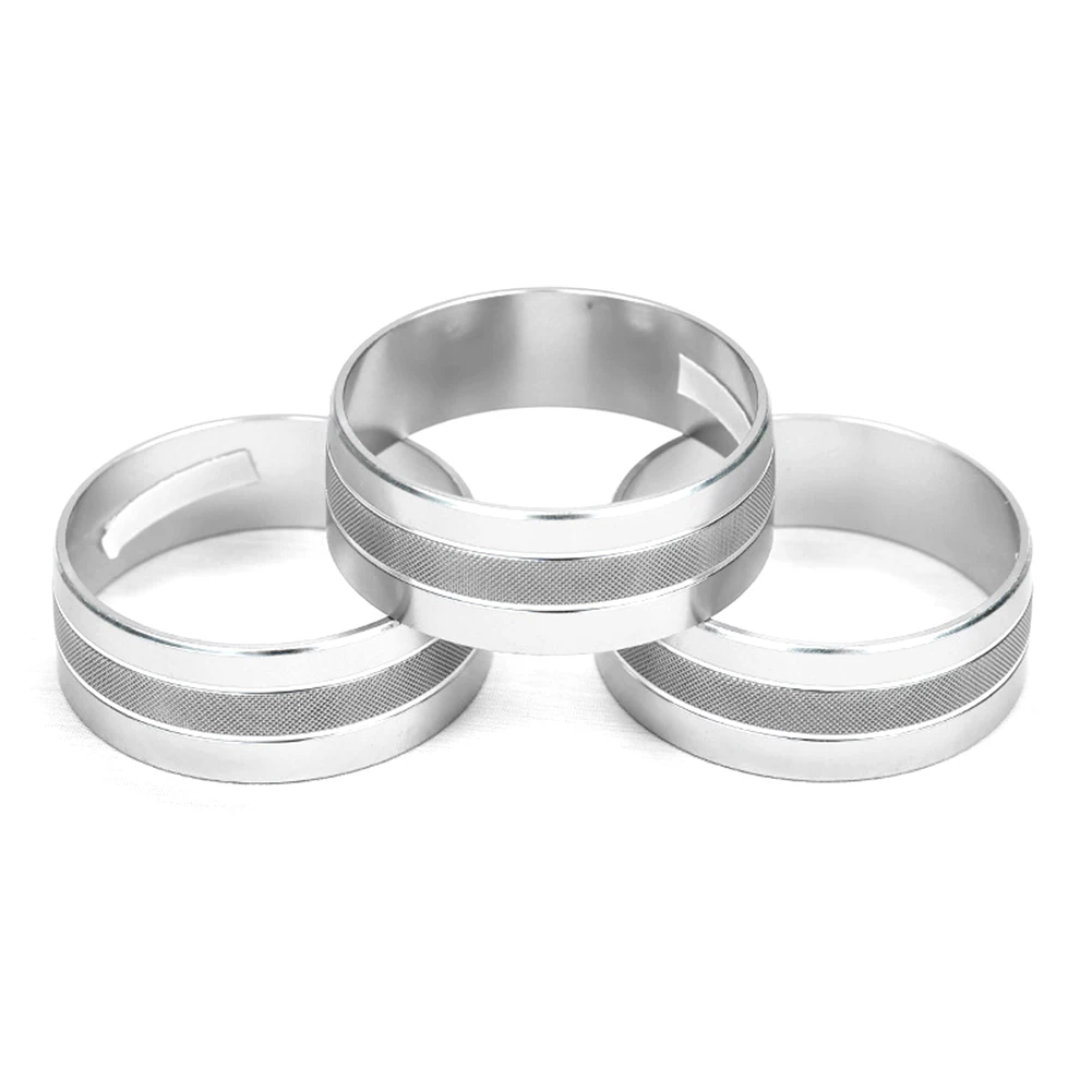 

3pcs Decoration Button Audio Air Conditioning Twist Durable Parts for Jeep JK JKU for COMPASS For Patriot 2011-2016