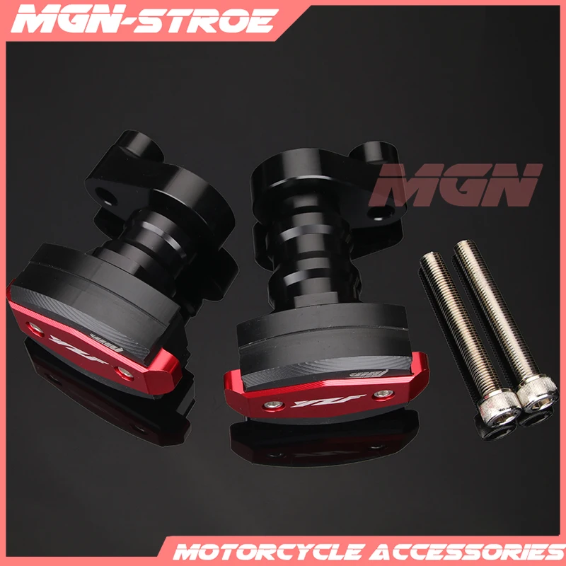 Мотоцикл CNC Краш Pad рамка ползунок Защитная защита для YZFR6 YZF-R6 YZF600 YZF 600 2006 2007 06 07