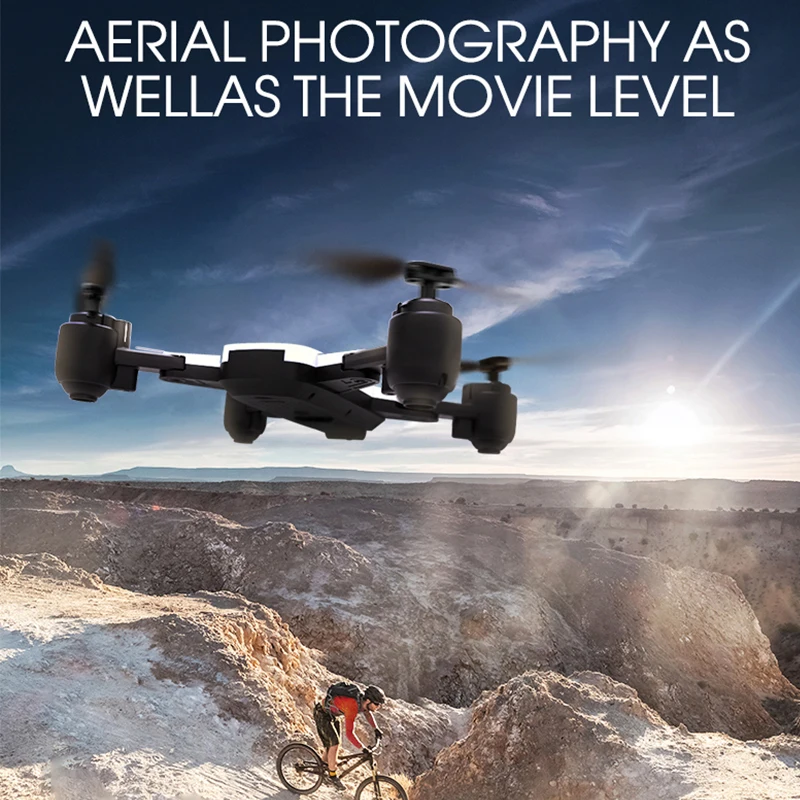 H1W Dynamic Follow WIFI FPV Video With1080P Camera RC Drone Selfie Quadcopter Helicopter VS XS809HW SG106 X12 M69 Dro XMAS GIFT