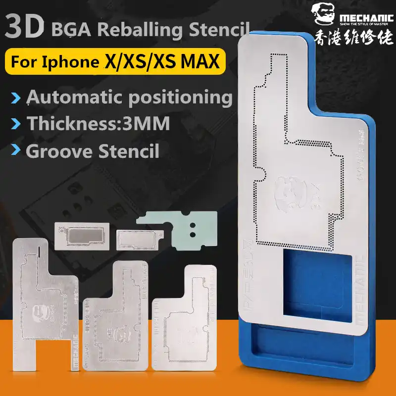 Qianli Middle Layer Platform with BGA reballing stencil for Phone X/XS