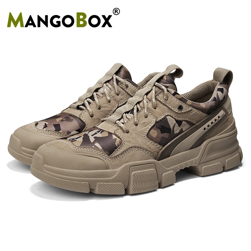 

Men's Camouflage Tooling Men's Shoes Hiking Shoes Autumn and Winter Outdoor Sports Army Fan Off-road Combat Tactical Boots