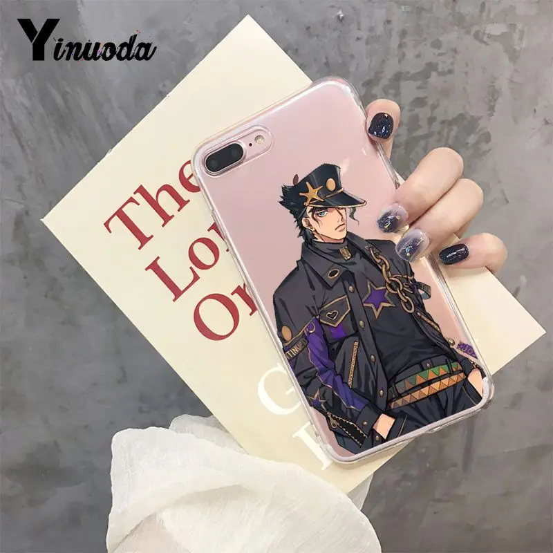 2 Yinuoda jojo простой красочный телефон аксессуары чехол для Apple iPhone 8 7 6 6S Plus X XS max 5 5S SE XR чехол - Цвет: 2
