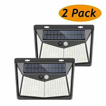 

208 LED Solar Light Outdoor Solar Lamp PIR Motion Sensor Wall Light Waterproof Solar Sunlight Powered Garden Street Light