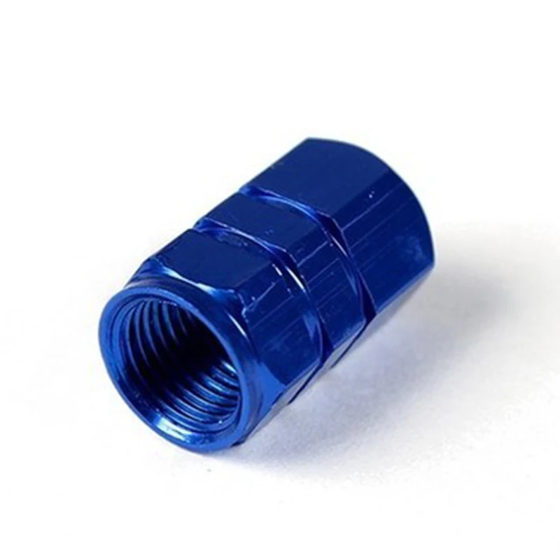 4Pcs Bicycle Air Valve Cap Tire Wheel Rims Stem Valve Dust Cover Bike Aluminum Theftproof Valve Stem Caps
