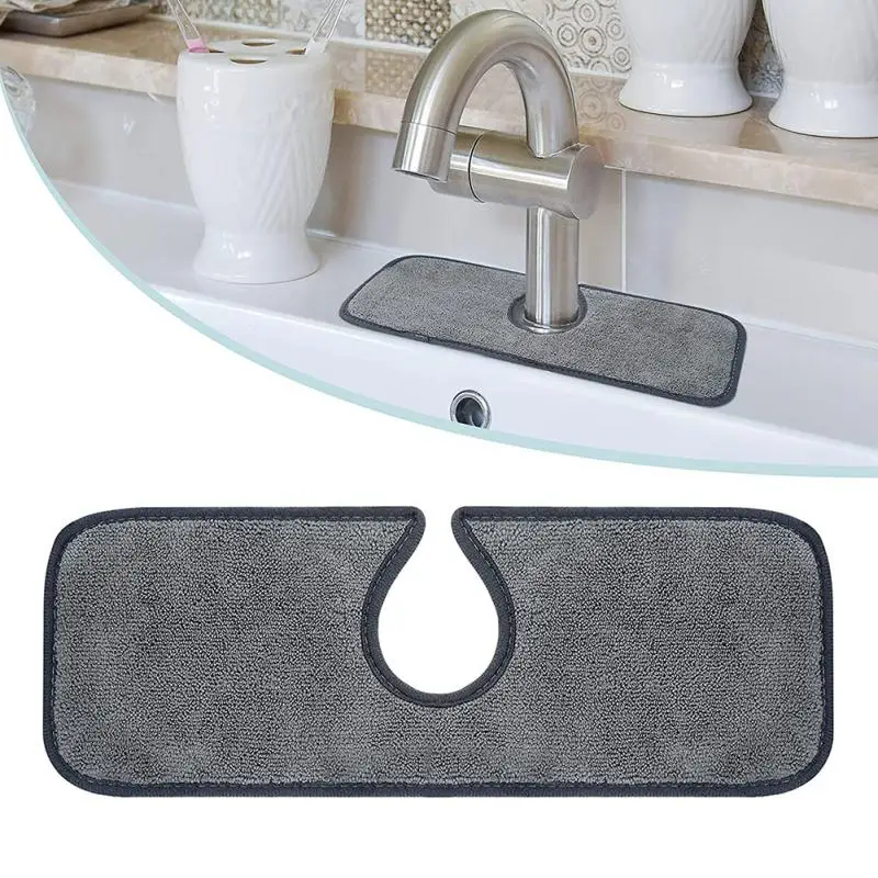 Dreatim Tapis Absorbant Pour Robinet De Cuisine, Protection Anti-éclaboussures En Terre De