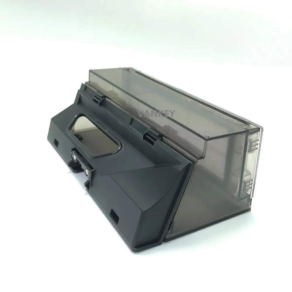 Ceny Nowy oryginalny pojemnik na kurz dla Xiaomi odkurzacz robota Roborock S55 robota kosz na śmieci pudełko z filtr Hepa czarny