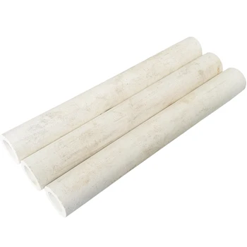 

305mm length 13.5mmx18mm ceramic tube insulation wear pipe thermocouple protection duct high temperature resistance vessel