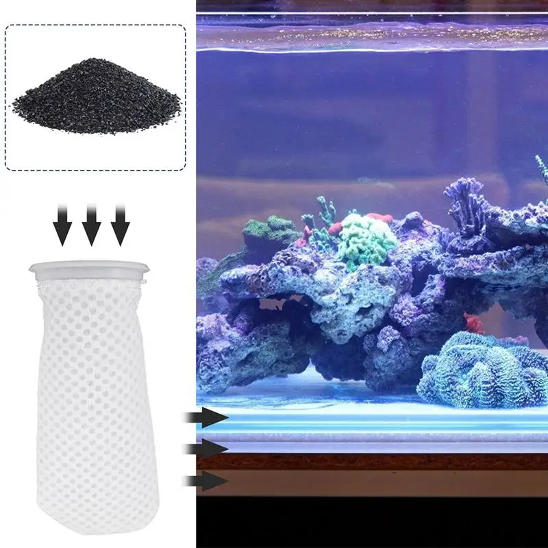Aquarium Filter Bag Fish Tank Mesh Bag Fish Tank 3d Filter