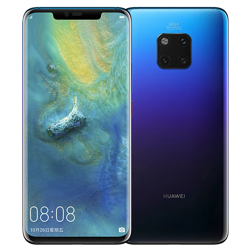 Оригинальный смартфон Huawei Mate 20 Pro 6 39 дюйма 2K OLED Восьмиядерный процессор Kirin 980