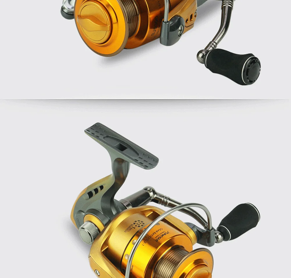NEW yumoshi 13+1BB 5.5:1 CNC Rocker Fishing Reel pesca carretilha carp fishing spinning reels peche baitcasting casting wheel SJ