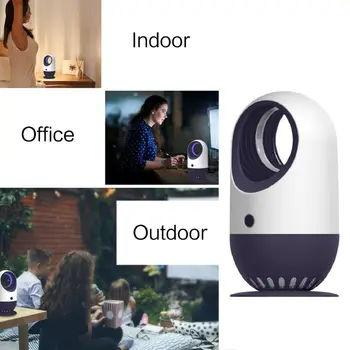 

360 Degree USB Electric Mosquito Killer Lamp Insect Pest Control Bug Zapper Killing LED Light for Bedroom Devices USB Gadgets
