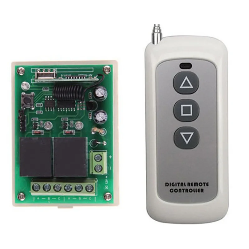 DC12V Motor Control Radio Remote DC Switch Controller Wireless for Forward Stop | Электроника