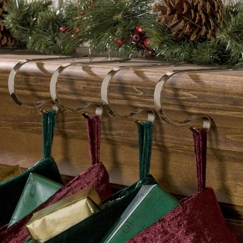 Christmas Hook Floral Wreath Hanger Over The Door Large Wreath Metal