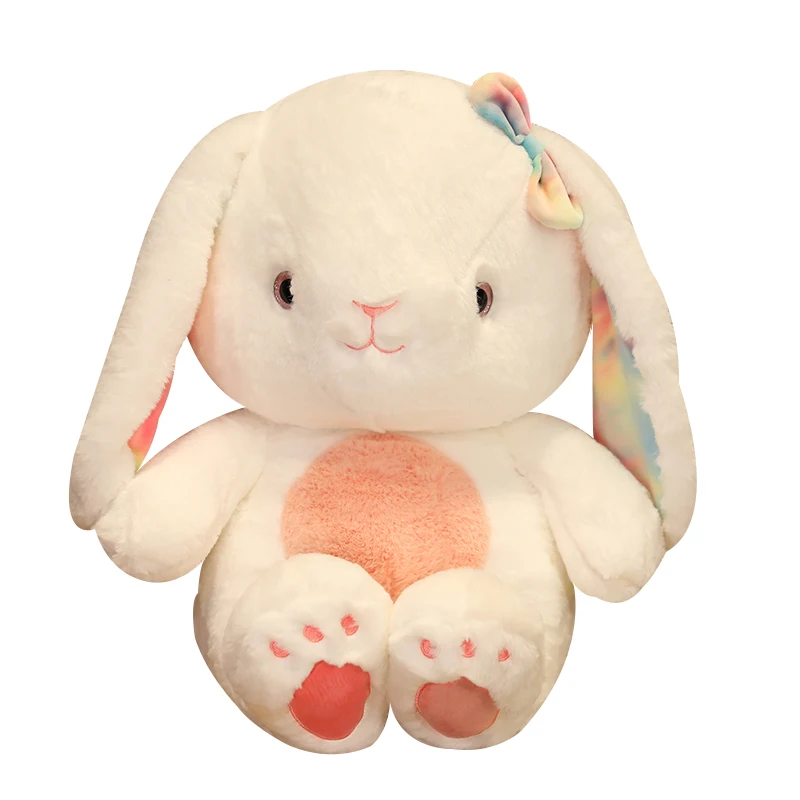 

New 25/30/40cm Kawaii Cartoon Rabbit Plush Toy Long Ears Bunny Doll Soft Stuffed Animal Doll Kids Girls Birthday Christmas Gift