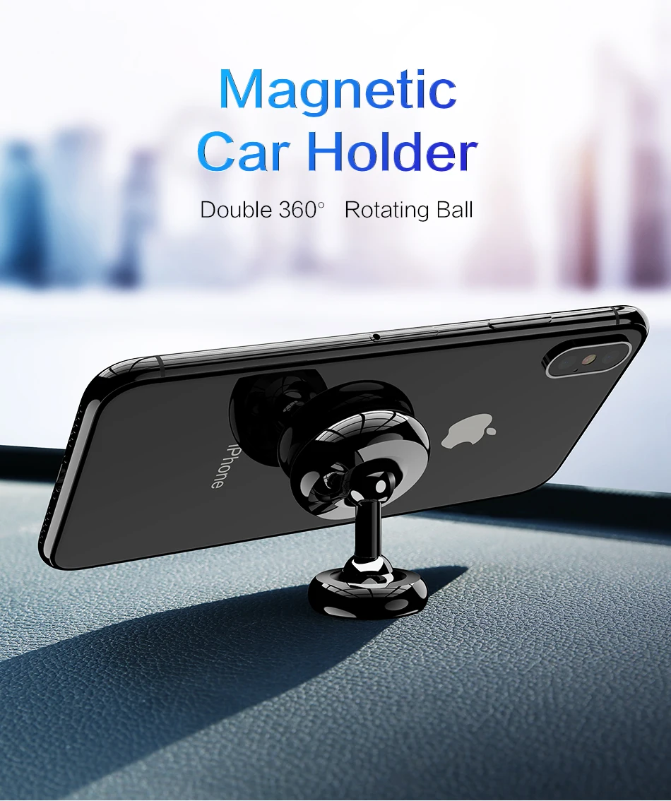phone stand for bike FLOVEME Magnetic Phone Holder For Phone In Car 360 Degree Rotating Car Phone Holder Strong Magnet Holder Stand Suporte Celular phone stand holder