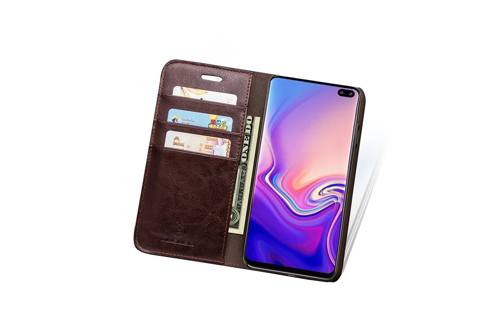 Musubo, Роскошный чехол для samsung Galaxy S10e S10+ Plus S10, кожаный чехол s, чехол для S9+ Plus, S8, Note9, Note 8, чехол с подставкой