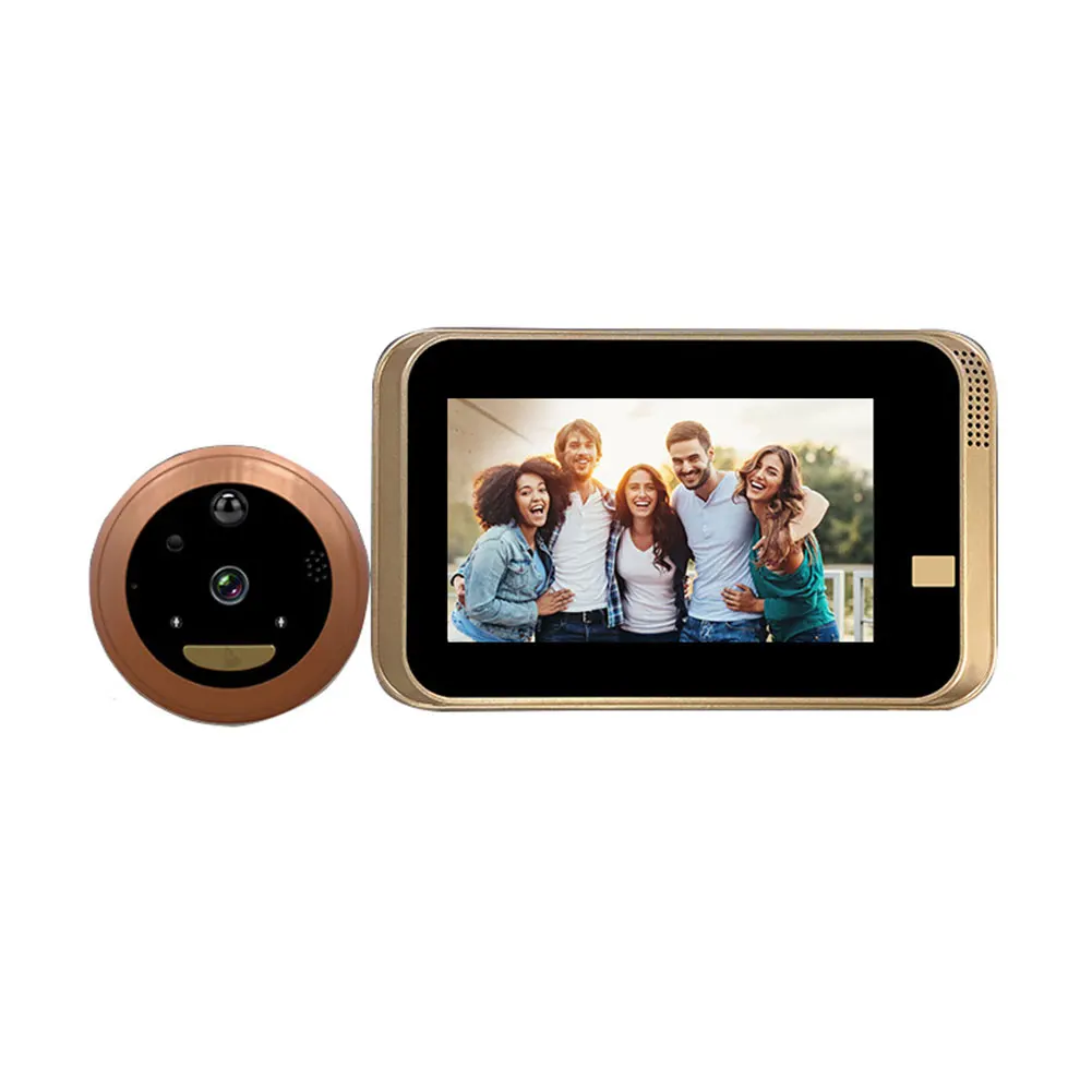 

Night Vision Zinc Alloy Video Doorbell Smart APP Control Infrared Two-way Talk Wide Angle Home Electric HD Security WIFI