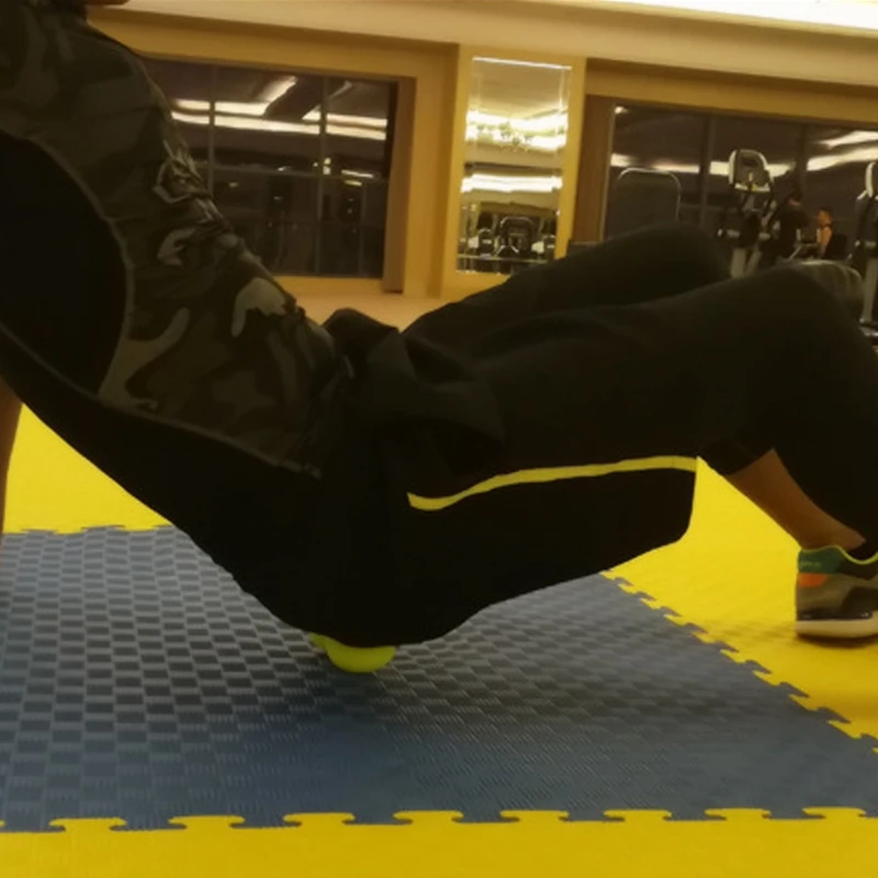 Фитнес-мяч для массажа триггер точка Myofascial релиз тела твердый ролик для Лакросса