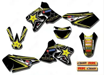 

Star New Style TEAM GRAPHICS & BACKGROUNDS DECALS Stickers FOR Suzuki DRZ400 DR-Z400 2000-2012 DRZ DR-Z 400