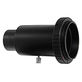 

Aluminum T2 Adapter Telescope Extension Tube 1.25 Inch Telescope Mount Adapter Thread T-Ring Camera Accessories