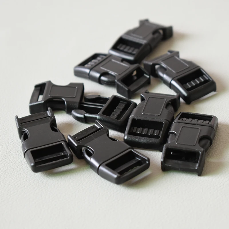 100pcs backpack buckle replacement Plastic Webbing Buckle Plastic