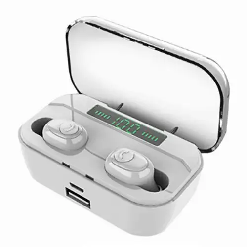 White 4 Горячие беспроводные наушники G6S мини наушники-вкладыши Bluetooth 5,0 стерео спортивные наушники вкладыши с зарядной коробкой TWS bluetooth наушники - Цвет: White 4
