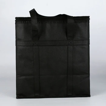 

Beach Food Delivery Bag Picnics Shopping 2 Pcs Reusable Strong Non-woven