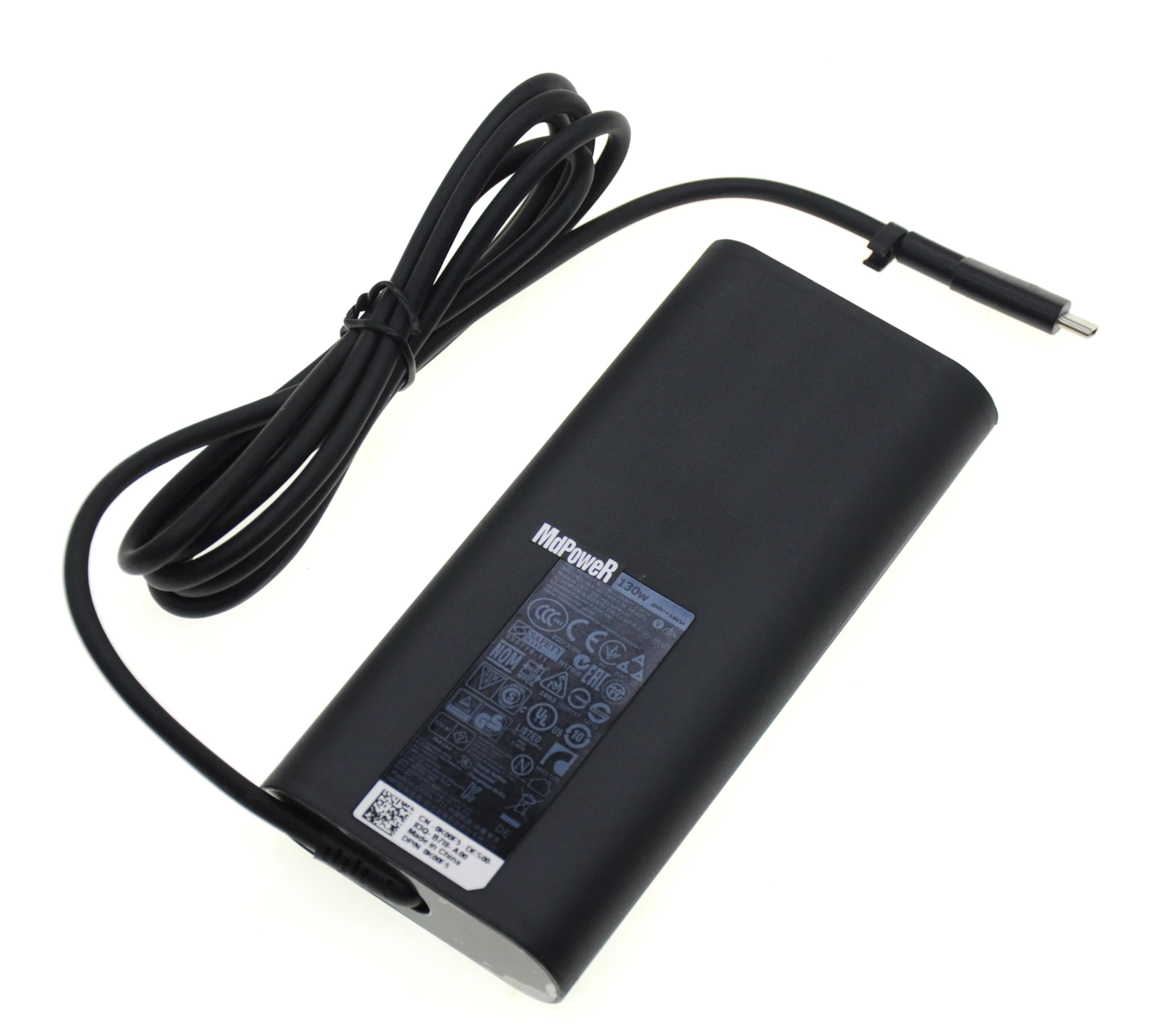 Carregador do Portátil para Dell Fonte de Alimentação 130w tipo c Original 9570 9575 Da130pm170 Ha130pm170 M0h25 0m0h25 0k00f5 20v 6.5a Xps 15 38 High Quality Computador e Escritório