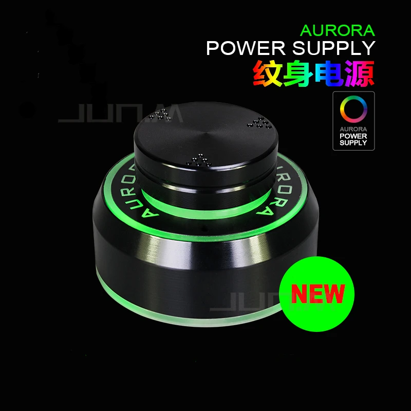 

NewProfessional Aurora Tattoo Mini Power Supply Provides Digital LCD For Linner Shader Tattoo Machine Gun Free Shipping