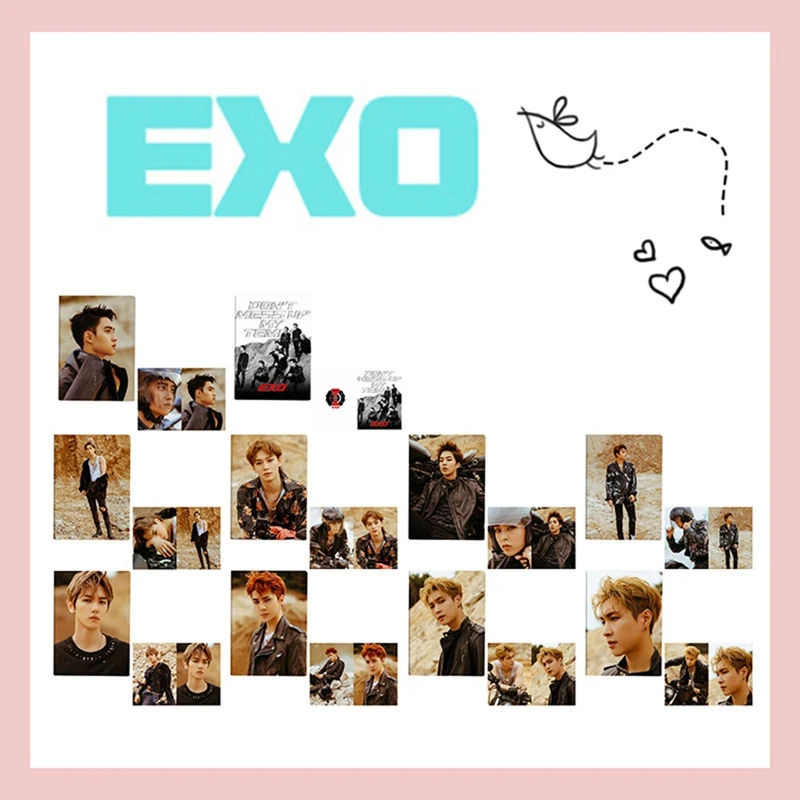 Kpop EXO не мешать мой темп альбом записная книжка афиши фильмов записная книжка Звездный дневник планировщик B5 большой ноутбук s