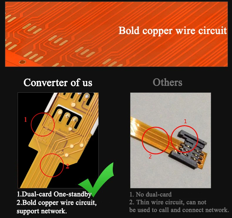 Новое поступление устройства с двумя Sim картами для Android iPhone 5 5s 6 6plus Nano SIM