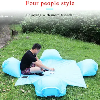 

pillow portable moisture pad with beach mat New picnic mat waterproof breathable pillow outdoor beach