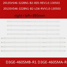 Новые 8 шт./компл. светодиодный подсветка полосы для Samsung UE46H5373 UE46H6203 UN46FH6030F D3GE-460SMA-R2 D3GE-460SMB-R1 2013SVS46 3228N1