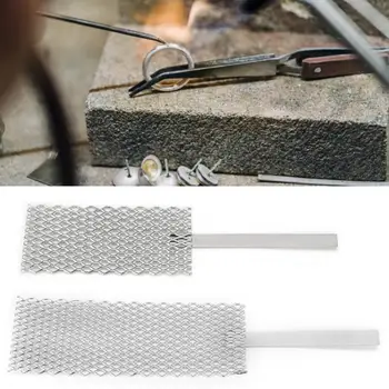 

Portable Jewelry Platinized Ti Mesh Jewelry Processing Making Plating Tool with Handle Jewelry Making Tool Accessory for Jeweler