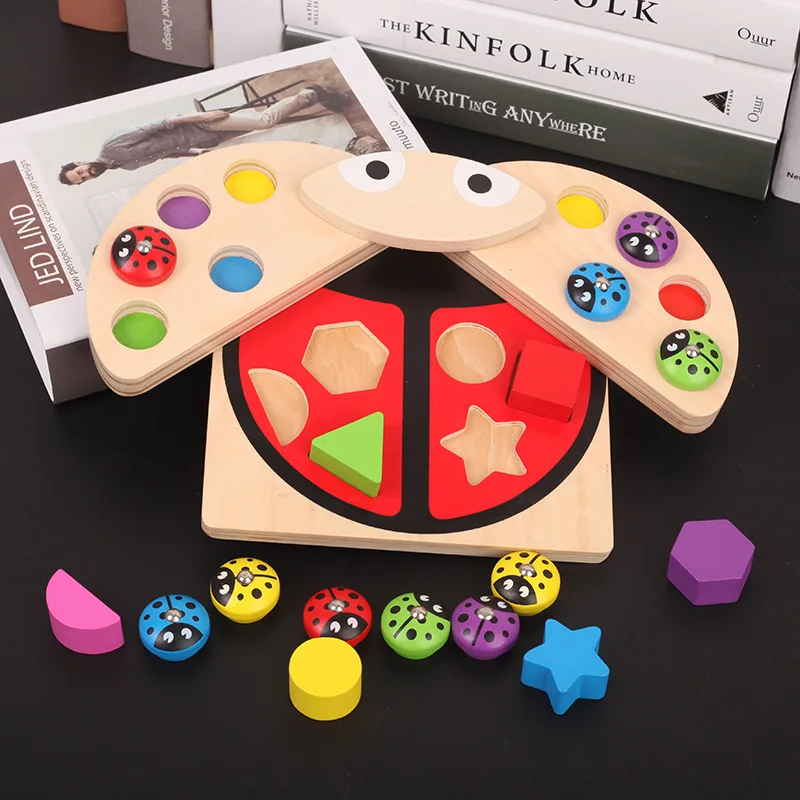 Magnetic Montessori Fishing Educational Multi-functional Children Early Education No 0-1-3-Year-Old Non-Catch Worm Game GIRL'S A