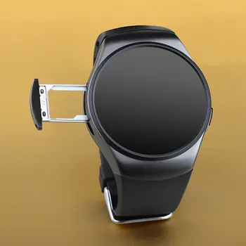 

Golden/black Remote Take Picture 240 * 240 Pixels Bluetooth Smart Watch Phone KING-WEAR KW18 Sim&tf Card Heart Rate Smartwatch