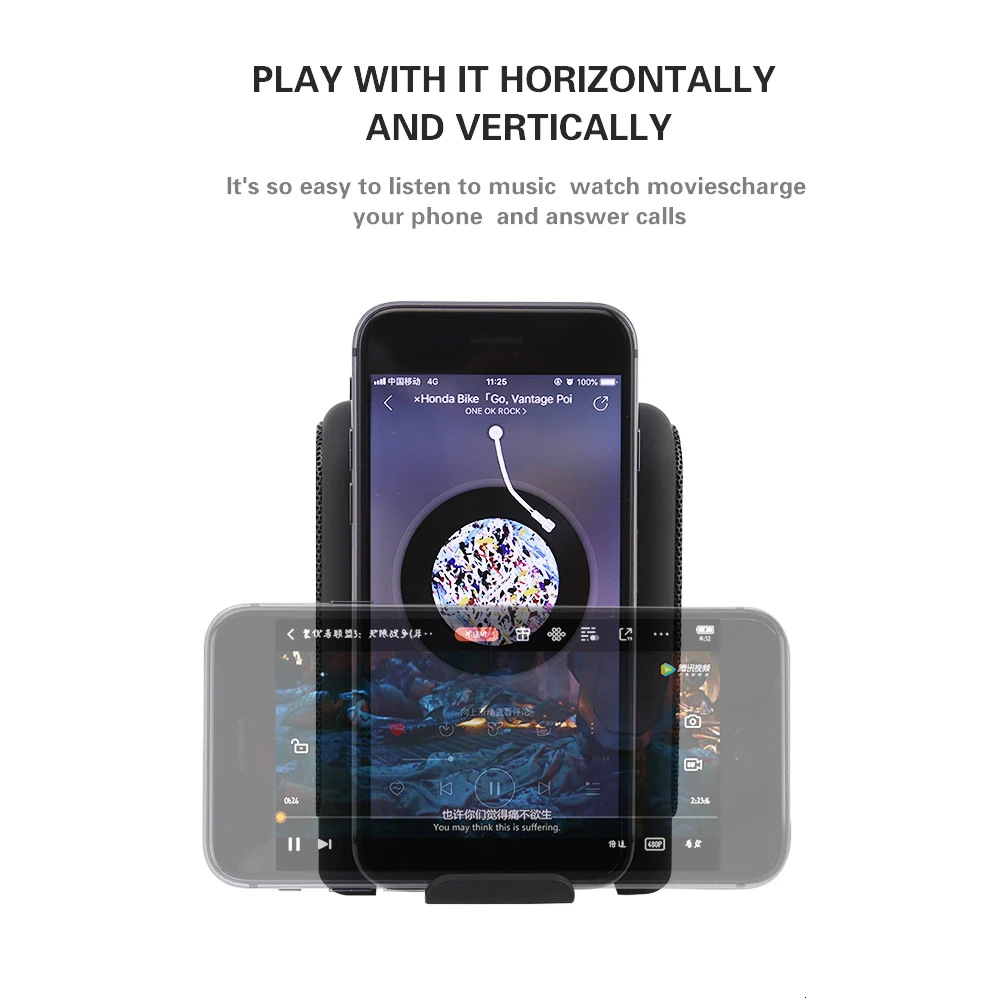 CHYI Bluetooth 3d Музыкальная стерео Колонка Мини Комбо Многофункциональный BT громкий динамик поддержка беспроводной зарядки для смартфон Huawei