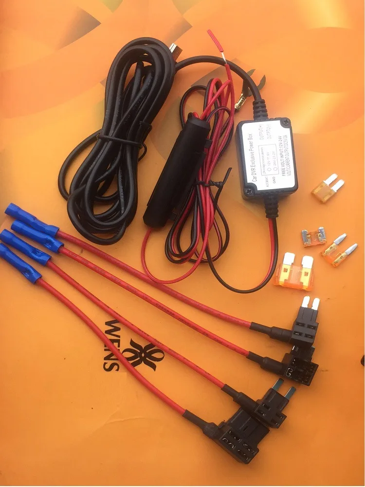 

12v Turn 5v Tachograph Car Power Line Only Buck Line Car Mounted USB Conversion Line Power Adapter