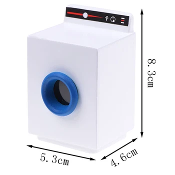 

1Pc 1/12 Scale 1:12 Dollhouse Miniature Electric Washing Machine for Doll House Decoration
