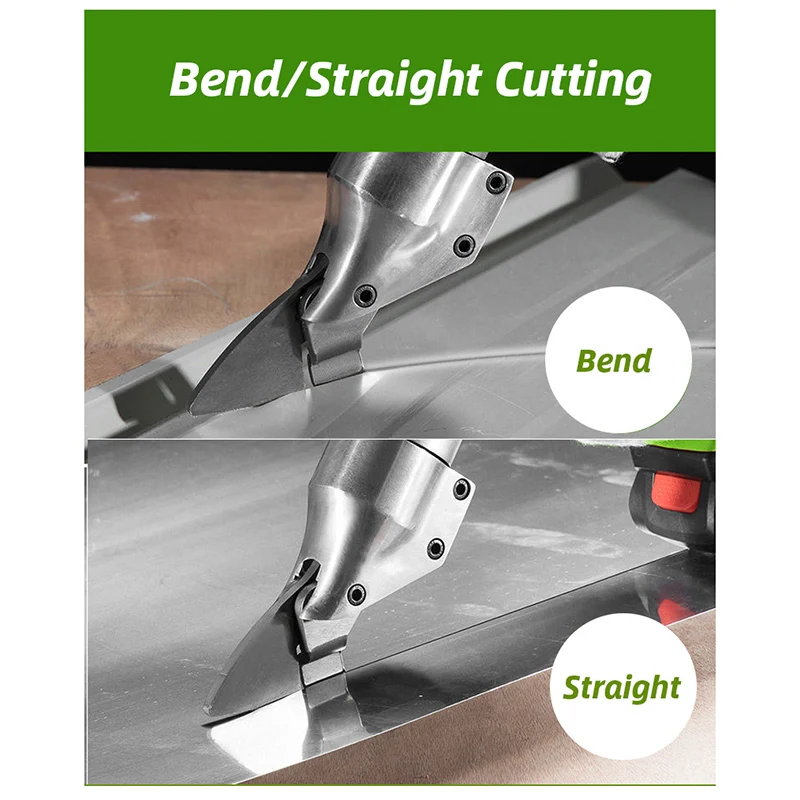  Portable Cordless Rechargeable Electric Scissor Metal Sheet Shear Cutter Scissors Power Tool 26V 60