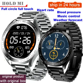 

F13 Full Screen Touch Men Steel Smart Watch Sports Heart Rate Pedometer Fitness Tracker Waterproof IP67 Smartwatch