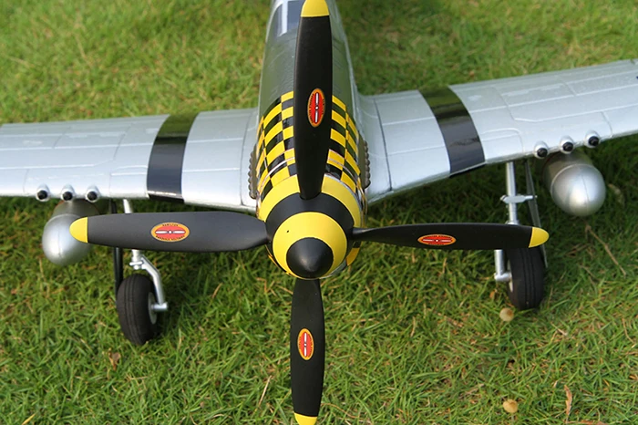 4 CH TopRC мини P51-D радиупрвляемый Warbird Самолет ARF